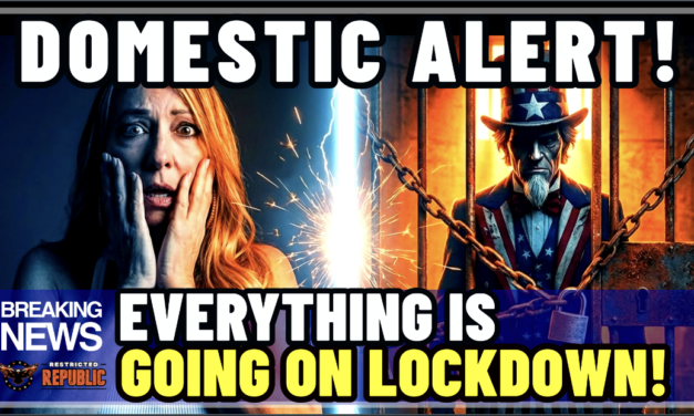 Domestic Alert! War Hits Home! Everything Going On Lockdown!  