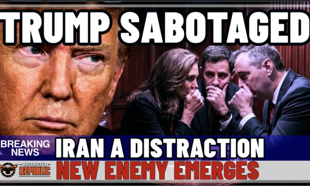 Trump Sabotaged! New Enemy Emerges! Iran Was Just a Distraction! 