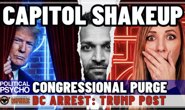 Capitol Shakeup! Trump Cryptic Post-> Congressional Purge -> DC Arrest Talk!   