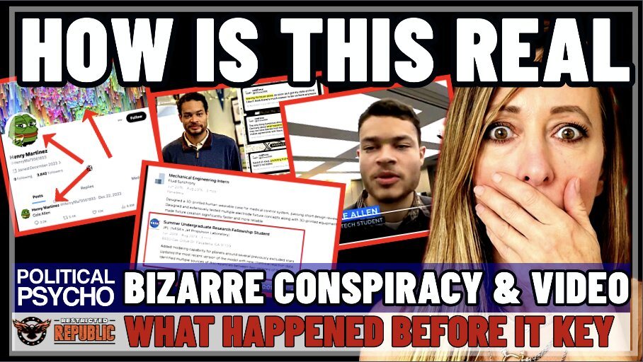 Bizarre Conspiracy & Video Linked to Would Be WHCD Assassin Cole Allen! What Happened Before Is Key!  