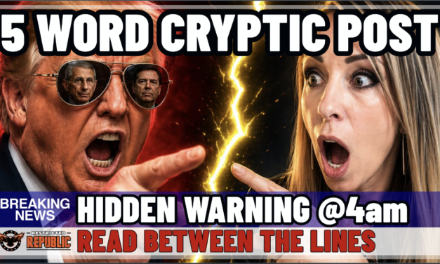 Trump 5-Word Cryptic Post! Hidden Warning! Not Only Iran! Read Between the Lines! Prepare!