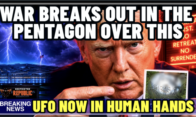 War Just Broke Out in The Pentagon Over This! Pics & Video of Real UFO Now In Human Hands!  