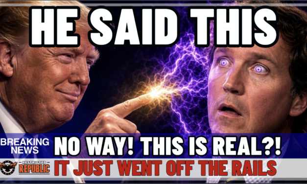 WTH Did Tucker Just Accuse Trump Of? Things Just Went Off The Rails! 