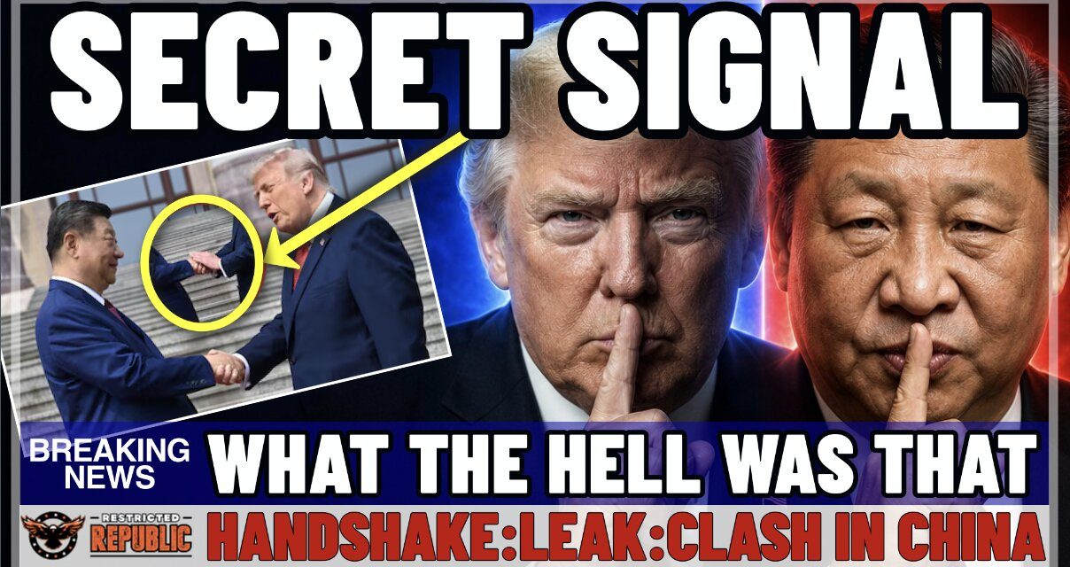 Secret Handshake, Leaked Intel and a Clash in Beijing: Was a Signal Just Sent?