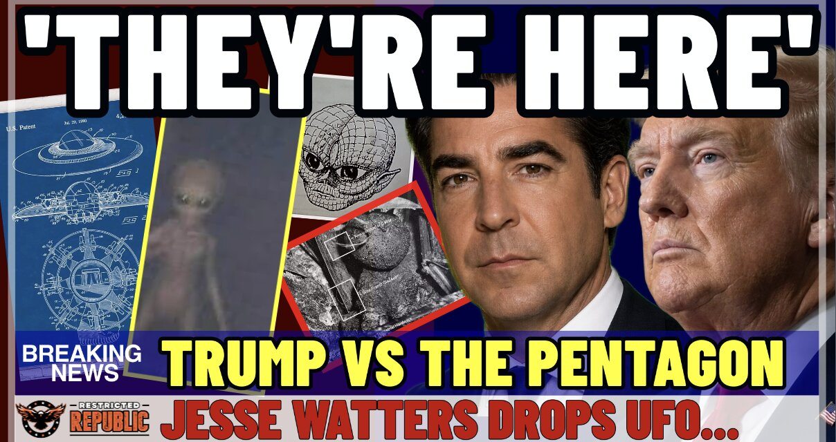 ‘They’re Here!’ UFO Bombshell & Trump In Unsafe Pentagon Battle!  