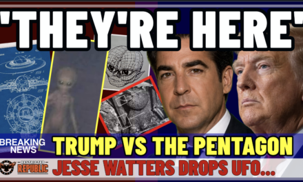 ‘They’re Here!’ UFO Bombshell & Trump In Unsafe Pentagon Battle!  