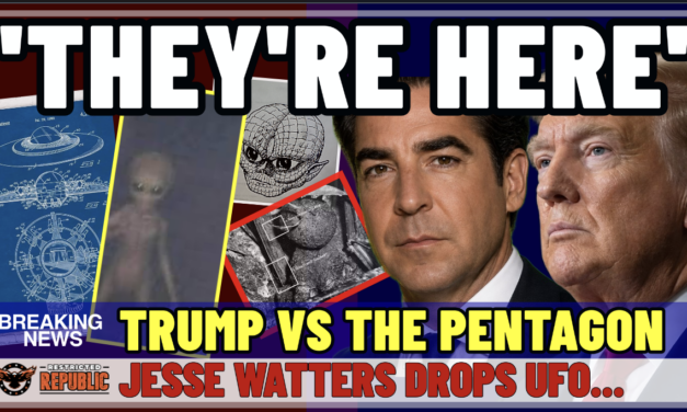 ‘They’re Here!’ UFO Bombshell & Trump In Unsafe Pentagon Battle!  