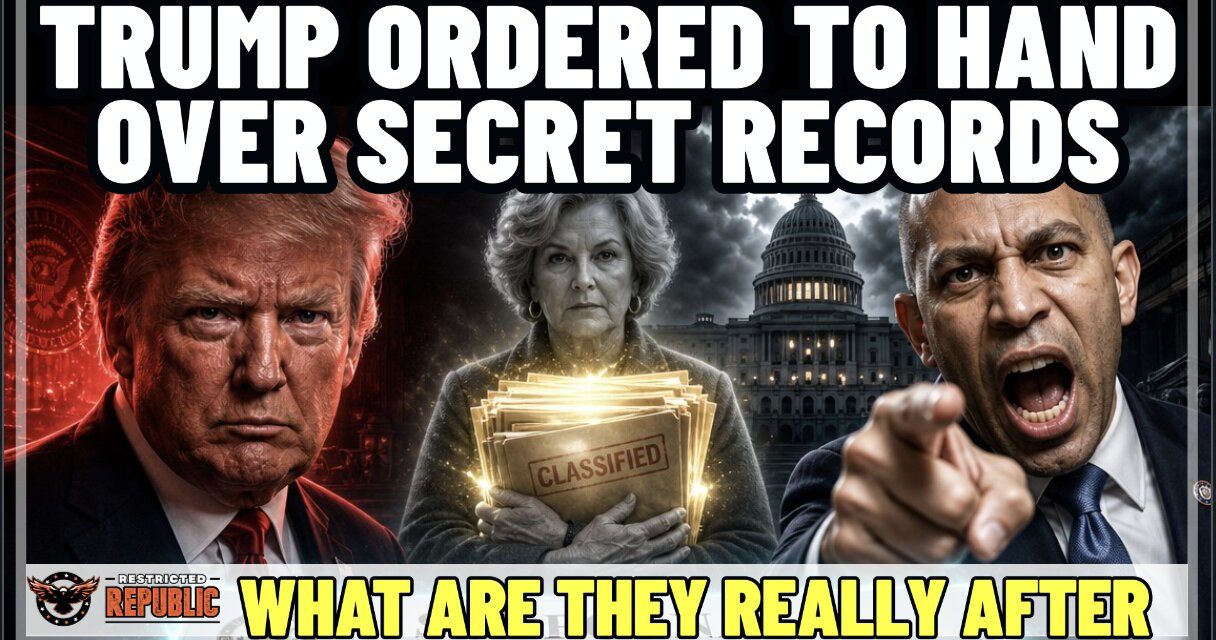 Why Was Trump Just Ordered to Hand Over “Secret Records”…What Are They Really After… The Trap’s Been Set!