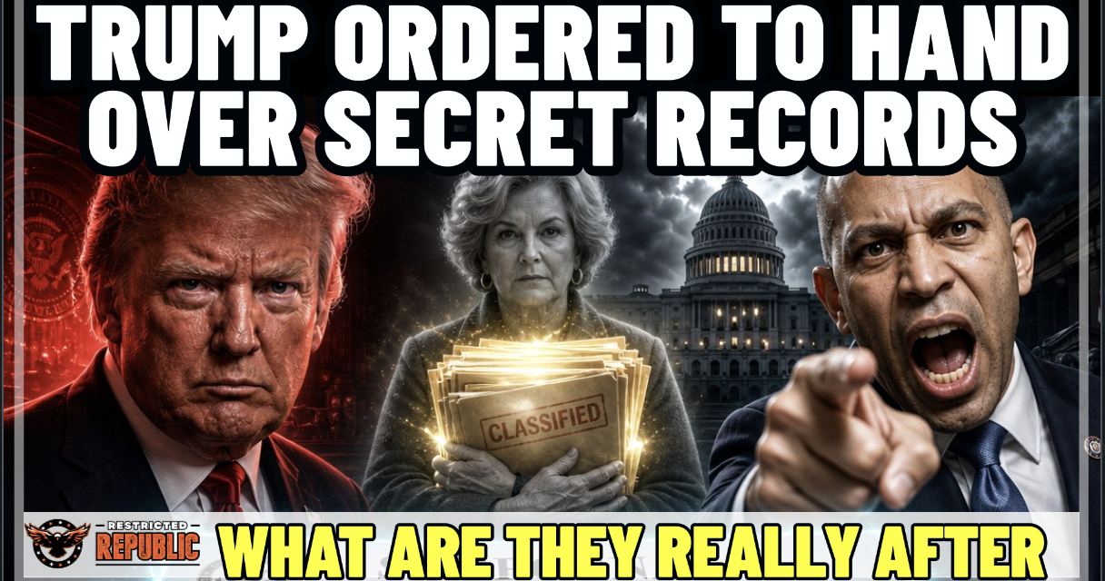 Why Was Trump Just Ordered to Hand Over “Secret Records”…What Are They Really After… The Trap’s Been Set!