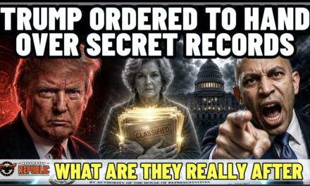 Why Was Trump Just Ordered to Hand Over “Secret Records”…What Are They Really After… The Trap’s Been Set!