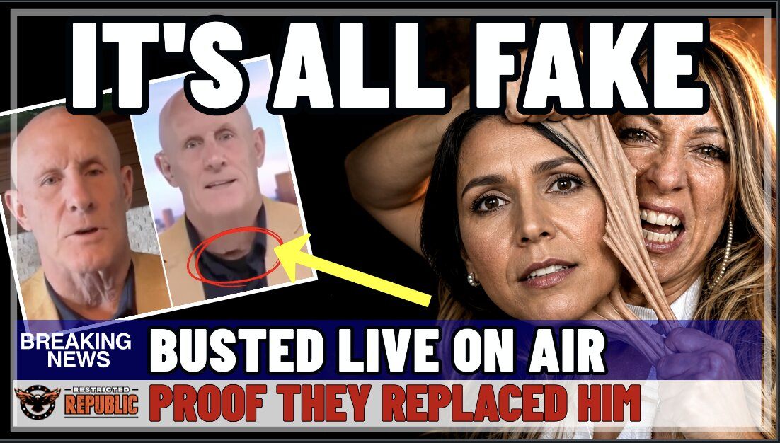 It’s All FAKE! Busted Live on Air! They Definitely Replaced Him! 