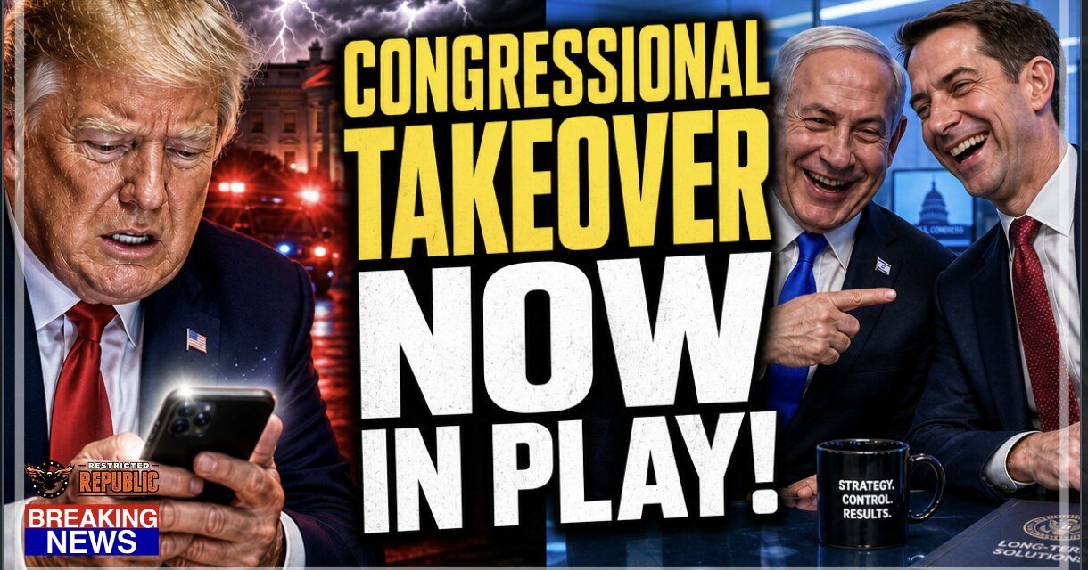 Trump Explodes… Then Congress Quietly Moves In: Secret U.S. Israel Integration Plan Exposed! 