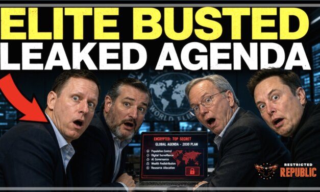 Elite Just Got BUSTED! Leaked Agenda Details Creepy Sh**! Wait Until You See It! 