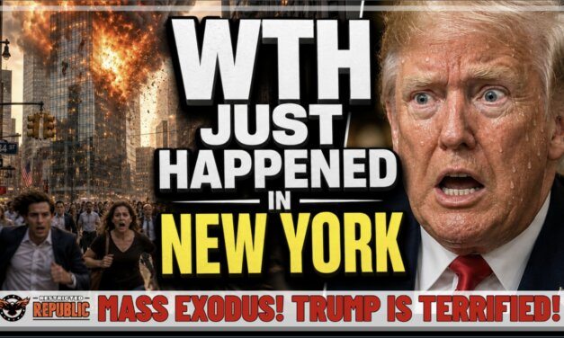 WTH Just Happened in New York?! Mass Exodus Now Underway!  Trump Is Terrified!
