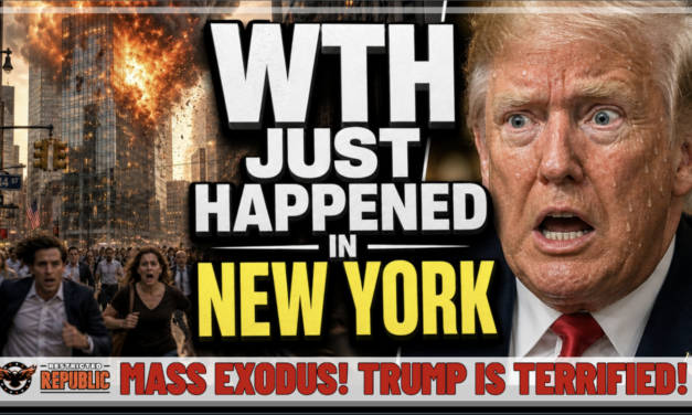 WTH Just Happened in New York?! Mass Exodus Now Underway!  Trump Is Terrified!