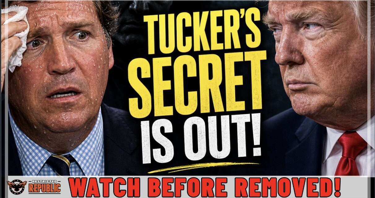 Tucker Carlson Has a MEGA Secret…and Now IT’S OUT! Must See!