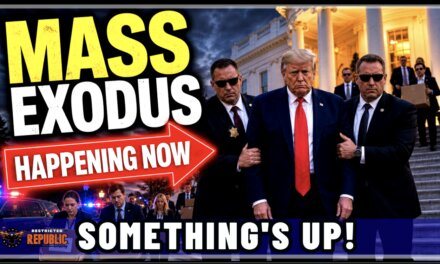 Something’s Up! White House Mass Exodus Happening Now! What Do They Know That We Don’t? 