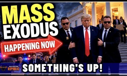 Something’s Up! White House Mass Exodus Happening Now! What Do They Know That We Don’t? 