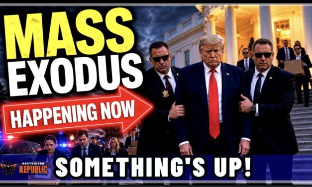 Something’s Up! White House Mass Exodus Happening Now! What Do They Know That We Don’t? 