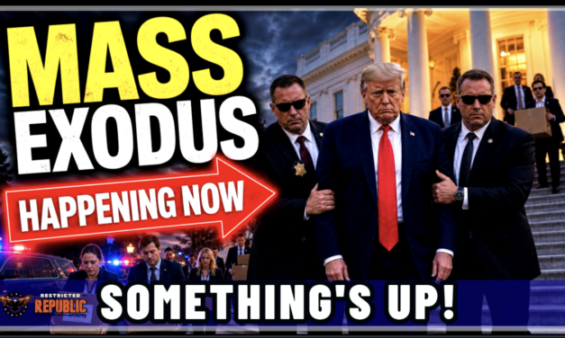 Something’s Up! White House Mass Exodus Happening Now! What Do They Know That We Don’t? 