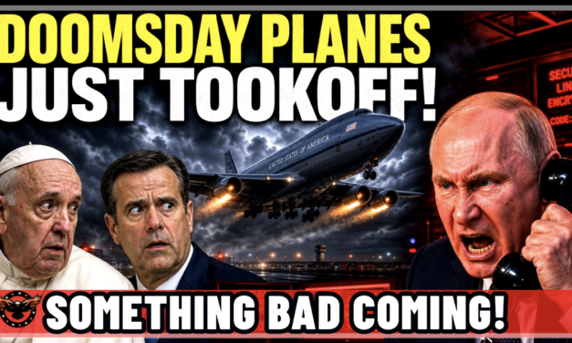 Somethings Coming! Doomsday Planes Take to the Sky Right After Secret CIA & Vatican Meet In Moscow! 