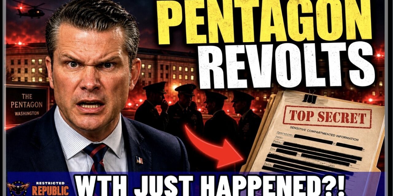 RED ALERT! Pentagon Now Revolting! Classified Leak Starts Panic at Highest Levels