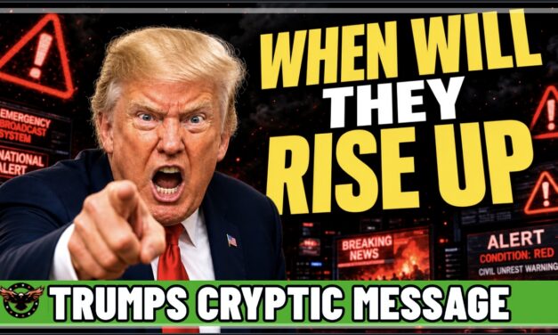 “When Will They Rise Up?” Trump Drops Iran Bombshell…Then Posts Cryptic Video…   