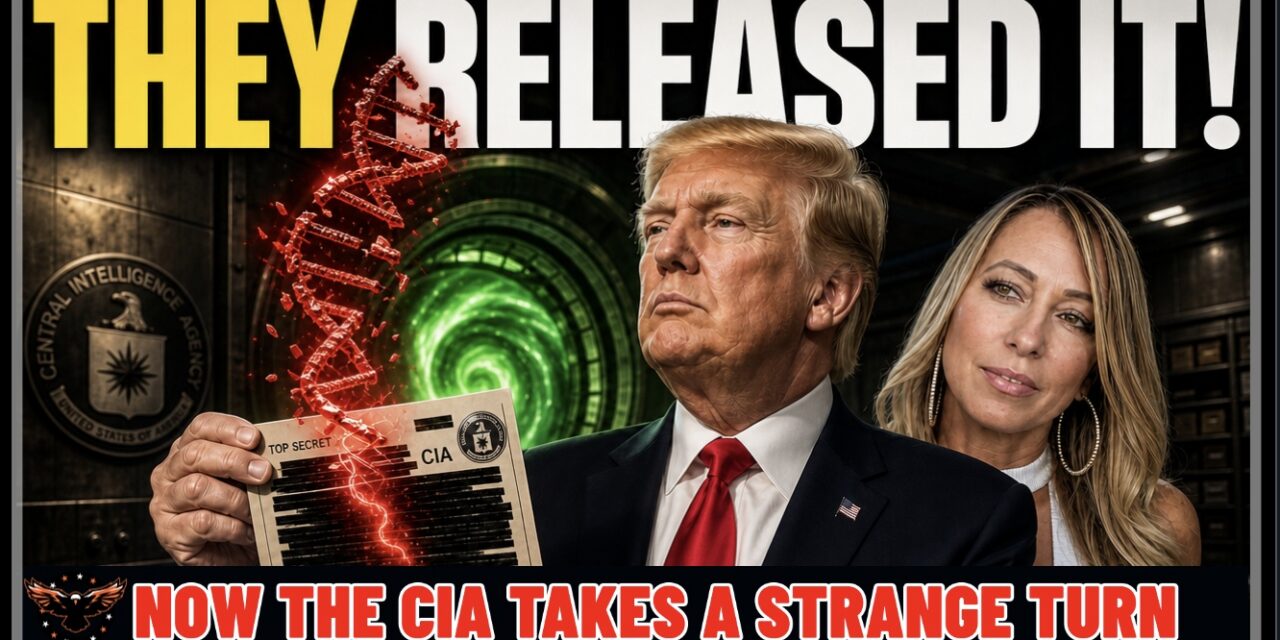 The White House Actually Released It! Now a CIA Claim is Taking a Strange Turn! 