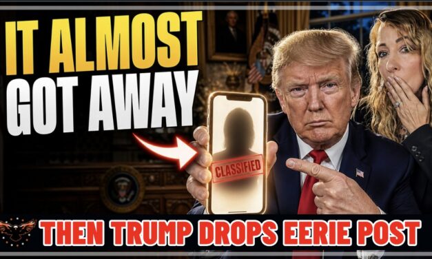 “It Almost Got Away!” Then Trump Drops Eerie Announcement! Coincidence? 