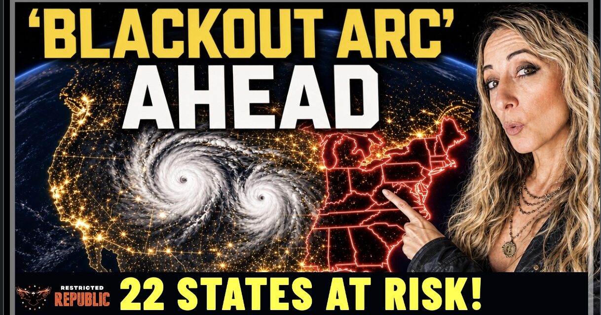 Scientists Warn “Blackout Arc” Dead Ahead & Now a Massive Hybrid Storm Is Forming! 22 States at Risk!