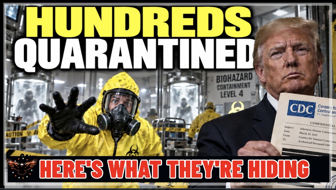Hundreds Quarantined & On Lockdown! White House on High Alert! Conspiracies Fly!  