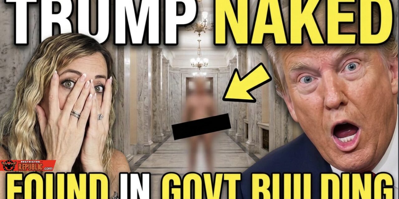 OMG! Trump Found Naked Inside Government Building! Then Satanists Open Prayer in Washington! 