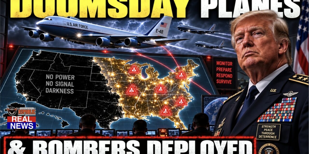 Doomsday Planes Now Flying & Bombers Deployed! Amid 90 Day Military Blackout! (
