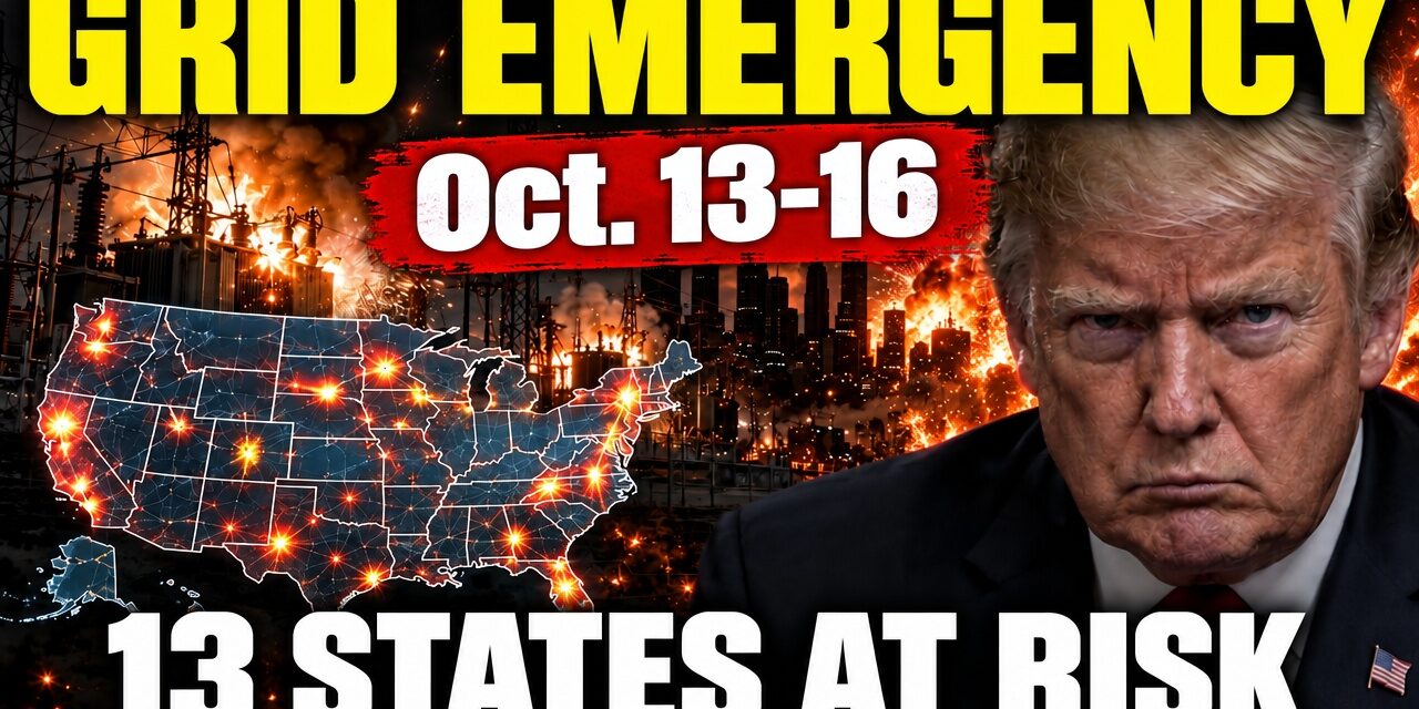 BREAKING! 13 States Just Declared an EMERGENCY! Action Triggered Across the U.S. for Oct. 13-16! 